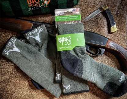 Picture of Big Woods Bucks Minus33 Wool Hunting Socks - Light Cushion